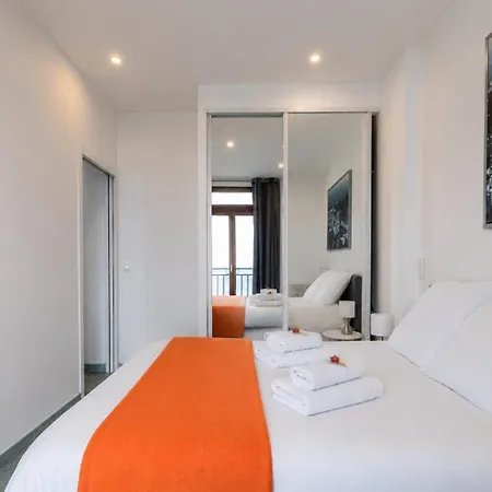 Sea View, Mala Beach, Quiet And Bright 2-room - Taj Mahal * Cap-d'Ail
