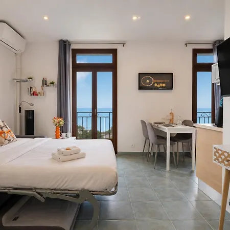 Διαμέρισμα Sea View, Mala Beach, Quiet And Bright 2-room - Taj Mahal Cap-d'Ail