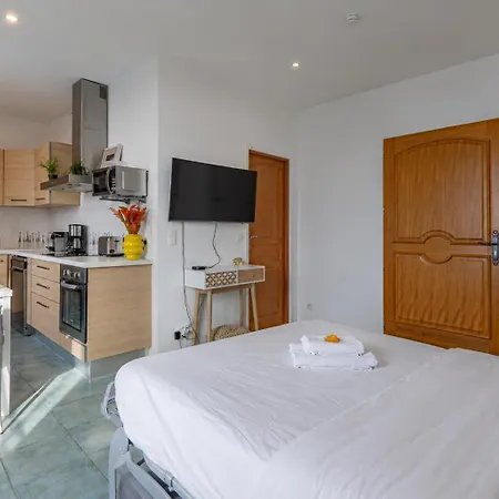 Sea View, Mala Beach, Quiet And Bright 2-room - Taj Mahal Διαμέρισμα Cap-d'Ail